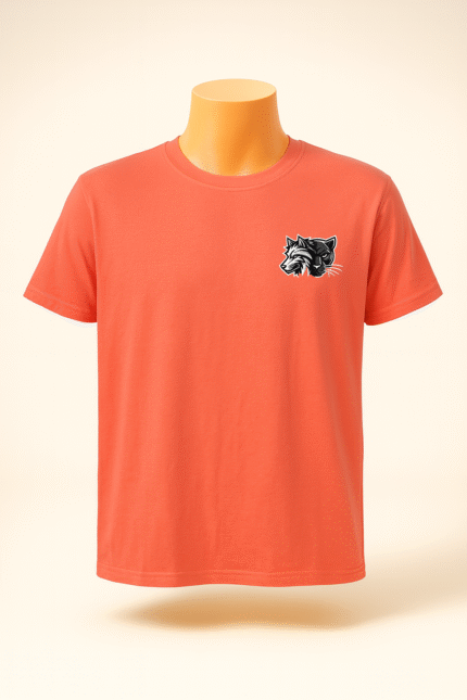 Chest Logo Printed T-shirt – Cardinal HTR