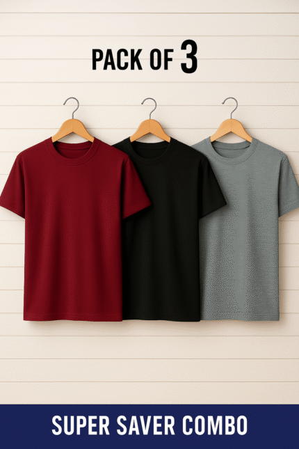 Plain T-Shirt Combo 3